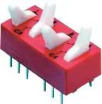 SWITCH, DIP, 2 POSITION, SPDT, RAISED ROCKER