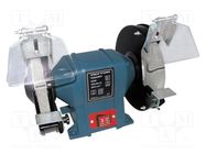 Bench grinder; 350W; 2950rpm; 230VAC; Ø: 200mm; Len: 3m; Plug: EU 