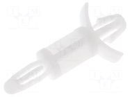 PCB distance; polyamide; L: 12.7mm; snap fastener; natural ESSENTRA