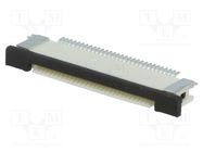 Connector: FFC/FPC; horizontal; PIN: 30; top contacts,ZIF; SMT 