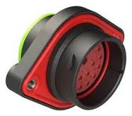 CIRCULAR CONN, RCPT, 18POS, CRIMP