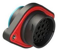 CIRCULAR CONN, RCPT, 21POS, CRIMP