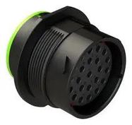 CIRCULAR CONN, RCPT, 23POS, CRIMP