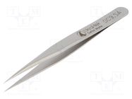 Tweezers; 90mm; for precision works; max.925°C IDEAL-TEK