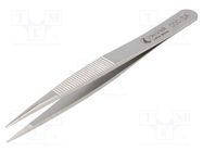 Tweezers; 120mm; for precision works; max.925°C IDEAL-TEK