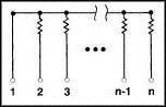 RESISTOR, BUSSED RESISTOR NETWORK 8, 4.7KOHM, 2%, SIP