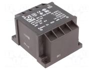 Transformer: encapsulated; 60VA; 115VACx2; 9V; 9V; 3333mA; 3333mA HAHN