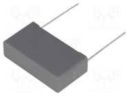 Capacitor: polypropylene; X2; R47 X2; 470nF; 32x13x22mm; THT; ±10% KEMET