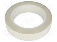 Tape: electrical insulating; W: 25mm; L: 33m; Thk: 0.18mm; white 