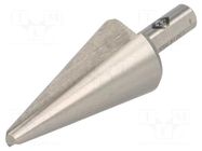Taper reamer; high speed steel; 6÷26mm C.K