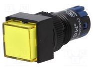 Switch: push-button; Pos: 2; SPDT; 0.5A/250VAC; 1A/24VDC; ON-(ON) ONPOW