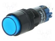 Switch: push-button; Pos: 2; SPDT; 0.5A/250VAC; 1A/24VDC; ON-(ON) ONPOW