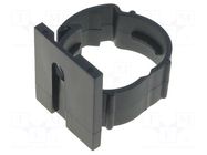Bracket; polyamide; black; UL94V-2; A: 30mm; B: 32.5mm; C: 47mm ESSENTRA