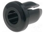 Snap latch; polyamide; black; 1.5÷3.7mm ESSENTRA