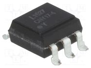 Optocoupler; SMD; Ch: 1; OUT: transistor; Uinsul: 5kV; Uce: 70V; reel LITEON