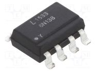 Optocoupler; SMD; Ch: 1; OUT: Darlington; Uinsul: 2.5kV; Gull wing 8 