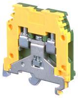 TERMINAL BLOCK, DIN RAIL, 2POS, 22-12AWG