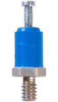 TERMINAL, TURRET #2-56UNC 2A THREAD BLUE