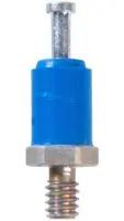 TERMINAL, TURRET #2-56UNC 2A THREAD BLUE