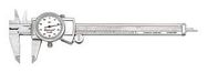 DIAL CALIPER, 6INCH, 0.001" GRADUATION