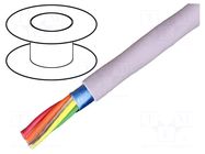 Wire; EcoCable Mini; 3x28AWG; unshielded; 300V; 30.5m; Cu; stranded ALPHA WIRE