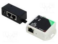 LAN temperature; Number of ports: 1; 12÷24VDC; screw type; LAN 