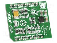 Click board; prototype board; Comp: LSM9DS1; 3.3VDC MIKROE