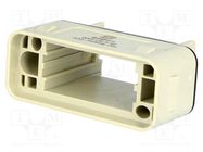 Enclosure: for HDC connectors; Han-Modular® ECO; IP20,IP65 HARTING