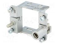 Frame for modules; size 6B; Han-Modular®; Modules: 2; 44x27mm HARTING