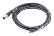 SENSOR CORD, 4P M12 PLUG-FREE END, 10M