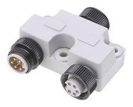 SENSOR CORD, 5P M12 PLUG-RCPT, 10M