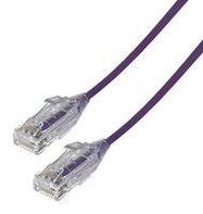 ENET CORD, CAT6, RJ45 PLUG-PLUG, 500MM