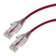 ENET CORD, CAT6, RJ45 PLUG-PLUG, 2M