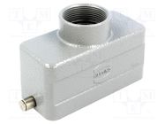 Enclosure: for HDC connectors; Han® B; size 16B; for cable; M32 HARTING