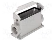 Enclosure: for HDC connectors; Han® HMC; size 24B; with latch HARTING