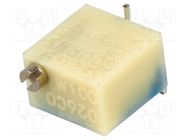 Potentiometer: mounting; multiturn; 10Ω; 250mW; SMD; ±10%; linear BOURNS