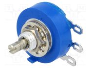 Potentiometer: shaft; single turn; 5kΩ; 2W; ±10%; 3.18mm; linear BOURNS