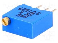 Potentiometer: mounting; multiturn; 5kΩ; 500mW; THT; ±10%; linear VISHAY