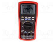 Digital multimeter; LCD; (9999); Bargraph: 41segm.60x/s; 5x/s 