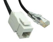 ENET CORD, CAT5E, RJ45 PLUG-JACK, 2.1M