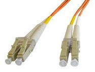 FIBRE OPTIC LEAD ASSY, LC DUPLEX, MM, 3M