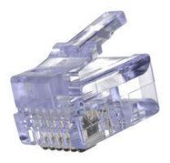 RJ12 CONN, PLUG, 6P6C, 1PORT, CABLE