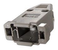 D SUB HOUSING, 180DEG, SZ DE, PLASTIC