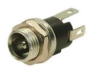 CONN, DC PWR JACK, 2.1MM, 3A/30V, PANEL