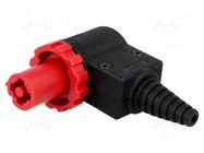 Connector: circular; soldering,screw terminal; male; CLIFFCON CLIFF