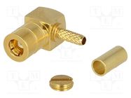 Connector: antenna; socket; SMB-B; angled 4CARMEDIA