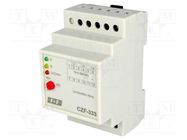 Module: voltage monitoring relay; for DIN rail mounting; SPDT F&F