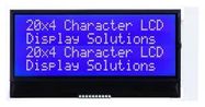 LCD MODULE, 20 X 4, COG, 4.67MM, BLU STN