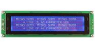 LCD MODULE, 40 X 4, COB, 4.89MM, BLU STN