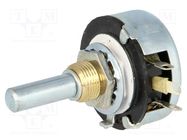 Potentiometer: shaft; single turn; 1kΩ; 2W; ±10%; 6mm; Shaft: smooth TELPOD